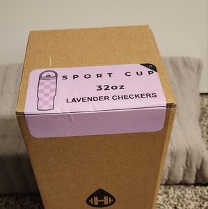Hydrojug Lavender Checker Sport